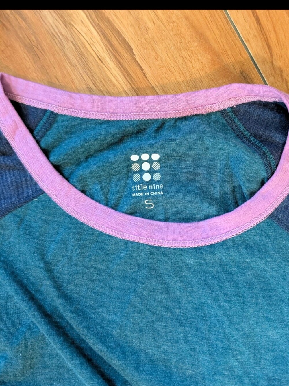 Title 9 Baseball T Shirt Size Small